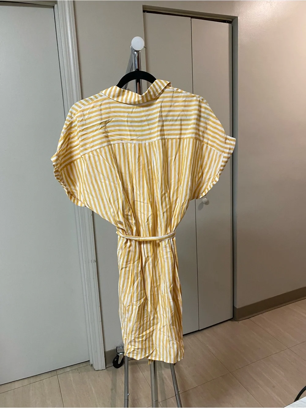 Forever 21 Yellow and White Striped Dress - Picture 10 of 10